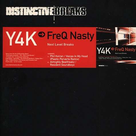 V.A. - Y4K → FreQ Nasty - Next Level Breaks EP2