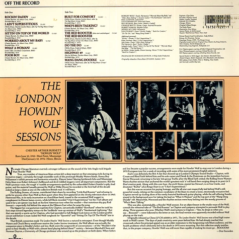 Howlin' Wolf - The London Howlin' Wolf Sessions