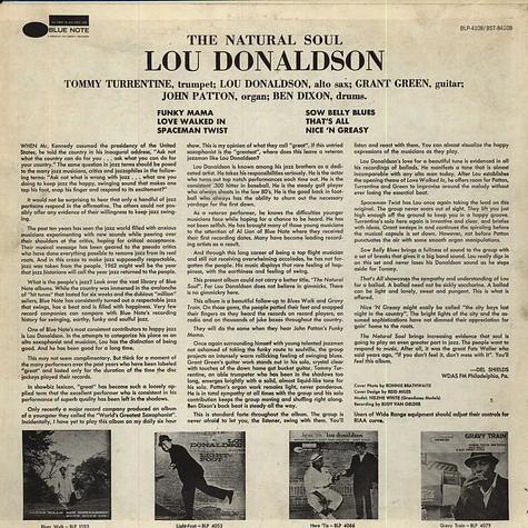 Lou Donaldson - The Natural Soul