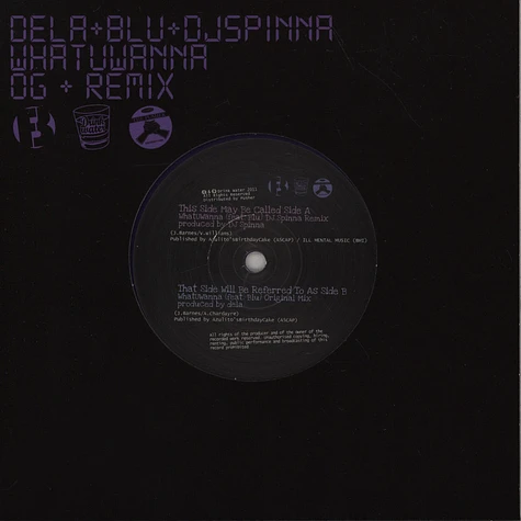 Dela - What U Wanna DJ Spinna Remix feat. Blu