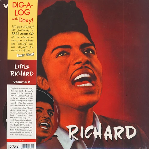 Little Richard - Volume 2 LP + CD