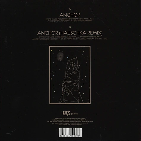 Tu Fawning - Anchor / Anchor Hauschka Remix