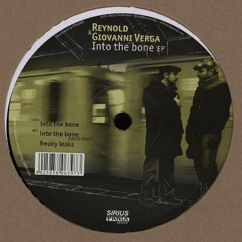 Reynold & Giovanni Verga - Into The Bone