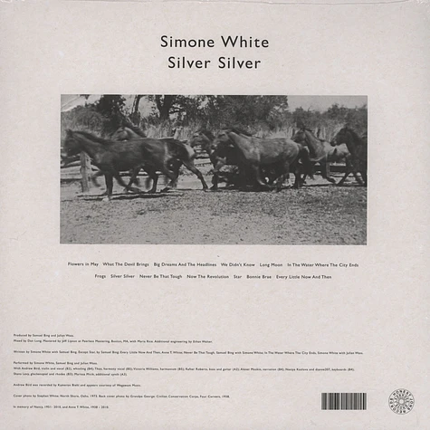 Simone White - Silver Silver
