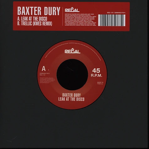 Baxter Dury - Leak At The Disco