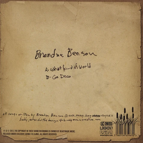 Brendan Benson (The Raconteurs) - What Kind Of World