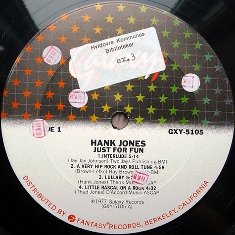 Hank Jones - Just For Fun