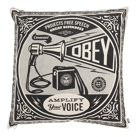 Obey - Free Speech Pillow