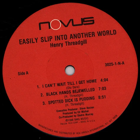 Henry Threadgill - Easily Slip Into Another World