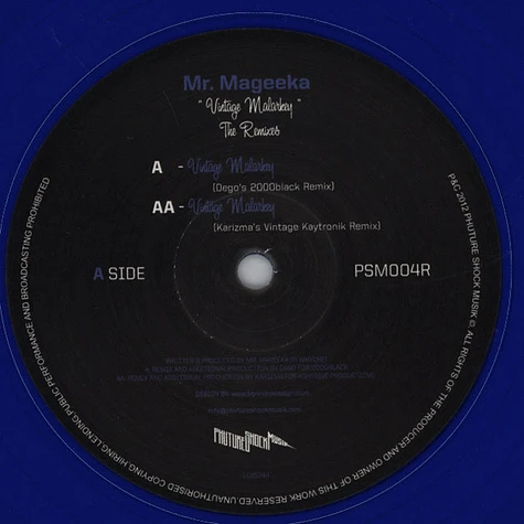 Mr Mageeka - Vintage Malarkey Remixes