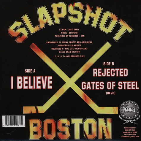 Slapshot - I Believe