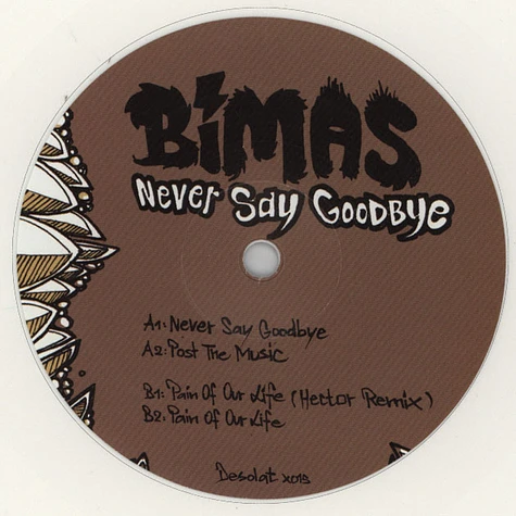 Bimas - Never Say Goodbye