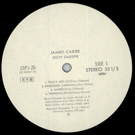 Dizzy Gillespie - Jambo Caribe