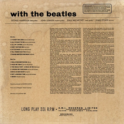 The Beatles - With The Beatles