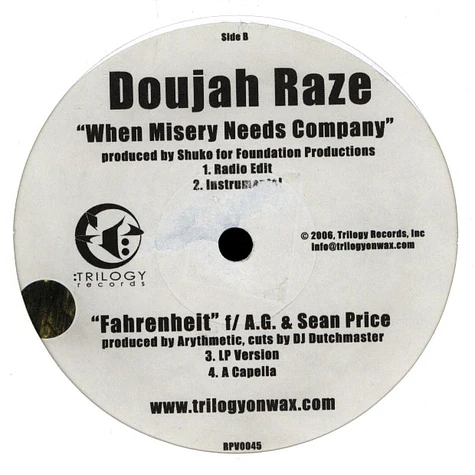 Doujah Raze - Little More Time
