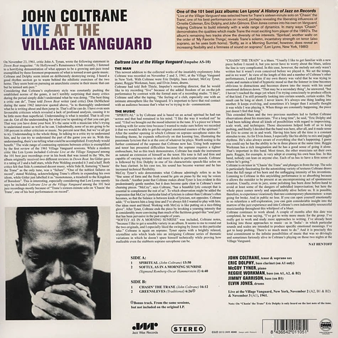 John Coltrane - Live At The Village Vanguard