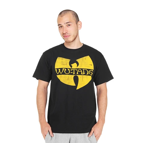 Wu-Tang Clan - Classic Distressed Yellow Logo T-Shirt