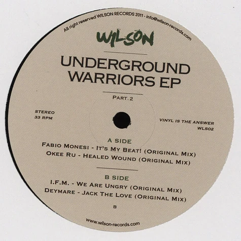 V.A. - Underground Warriors EP Part 2