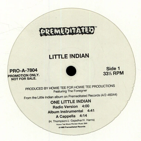 Little Indian - One Little Indian