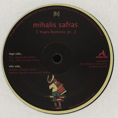 Mihalis Safras - 5 Years Remixes Part 2
