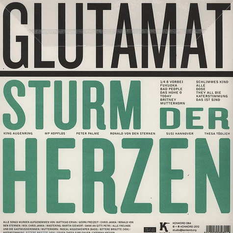 Glutamat - Sturm Der Herzen