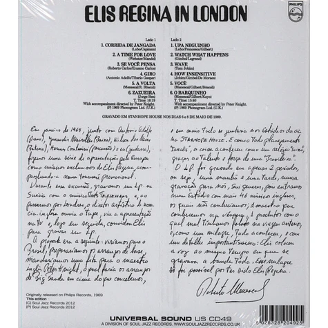 Elis Regina - Elis Regina in London