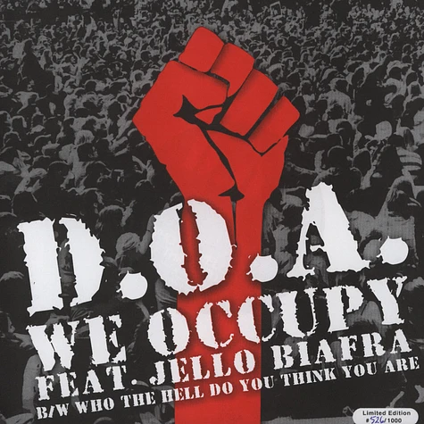 DOA - We Occupy Feat. Jello Biafra