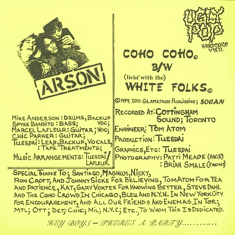 Arson - Coho Coho