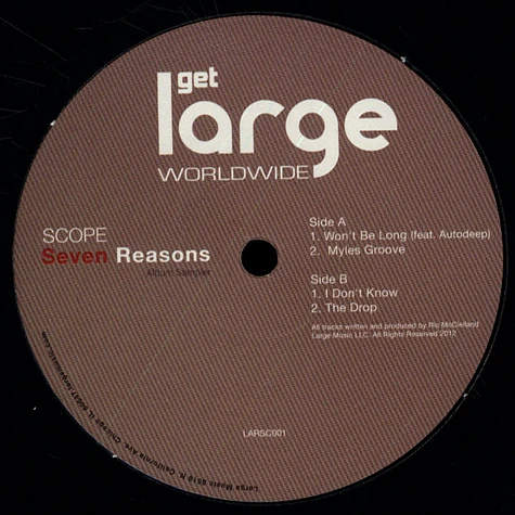 Scope - Seven Reasons Album Sampler
