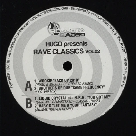 Hugo presents - Rave Classics Volume 2