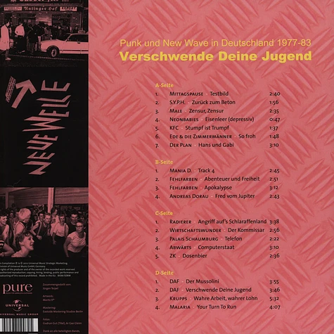 V.A. - Verschwende Deine Jugend: Punk und New Wave in Deutschland 1977-83