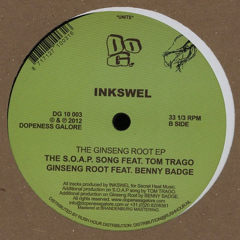 Inkswel - The Ginseng Root EP