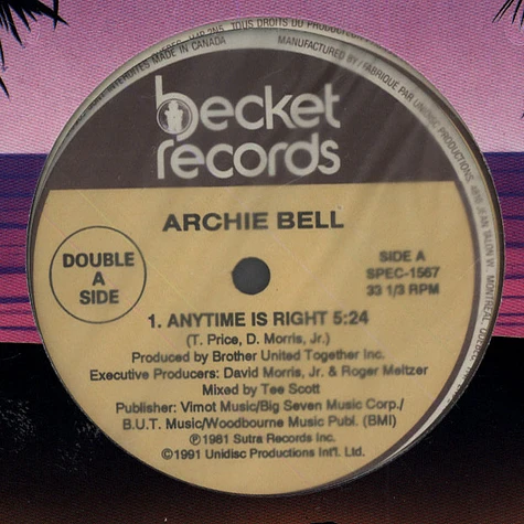 Archie Bell - Anytime Is Right