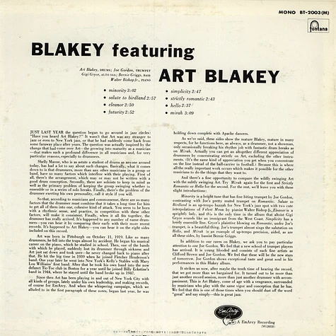 Art Blakey - Blakey