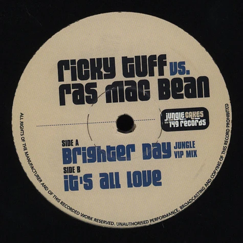 Ricky Tuff Vs Raff Mac Bean - Brighter Day (Jungle VIP Mix)