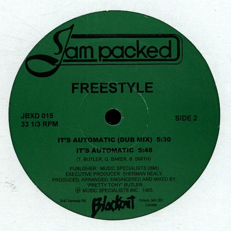 Freestyle - Party Has Begun / It's Automatic