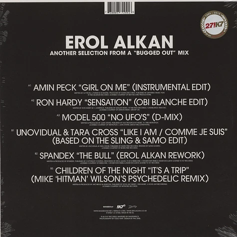 Erol Alkan - Another “Bugged Out” Mix & “Bugged In” Selection