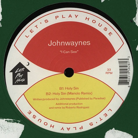 Johnwaynes - I Can See EP