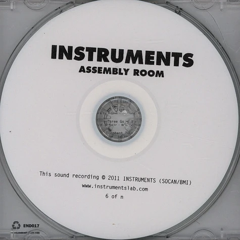 Instruments - Assembly Room