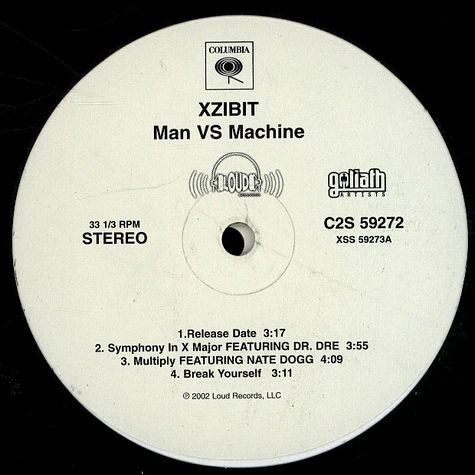 Xzibit - Man vs machine