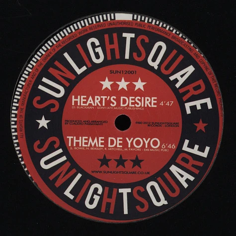Sunlightsquare - Heart's Desire