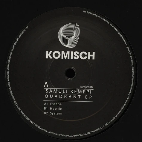 Samuli Kemppi - Quadrant EP