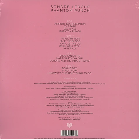 Sondre Lerche - Phantom Punch