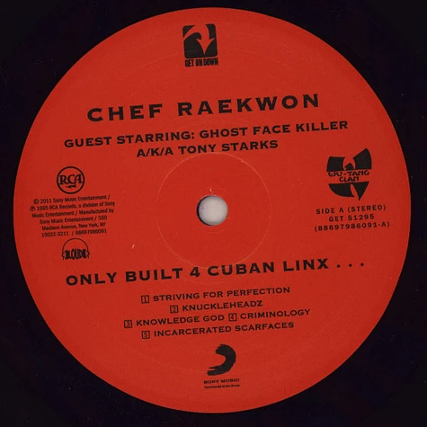 Raekwon - Only Built 4 Cuban Linx … Purple Vinyl Edition