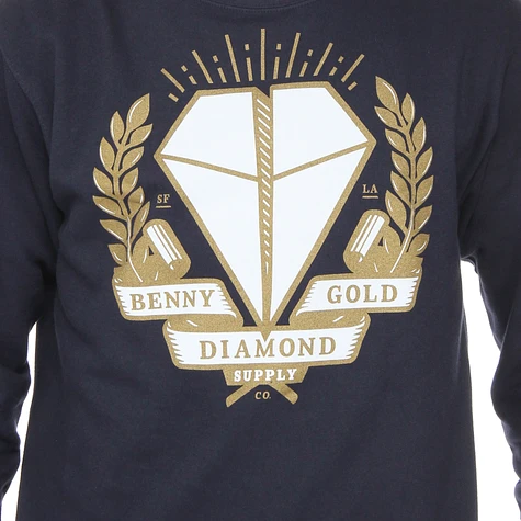 Benny Gold x Diamond Supply - BG X Diamond Crew Sweater