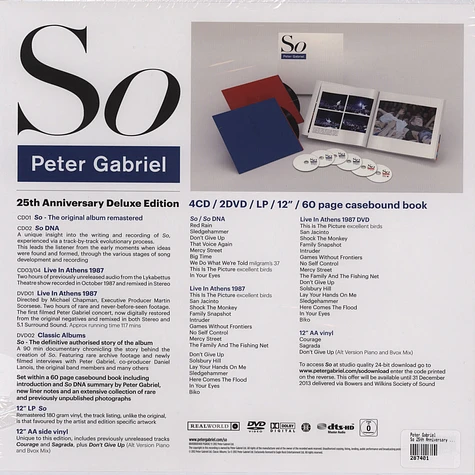 Peter Gabriel - So 25th Anniversary Edition