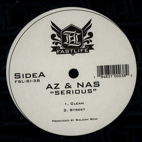 AZ & Nas - Serious / Live Wire