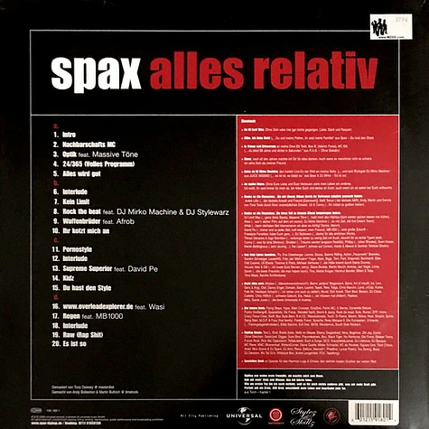 Spax - Alles Relativ