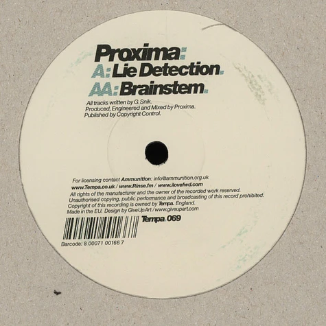 Proxima - Lie Detection / Brainstem