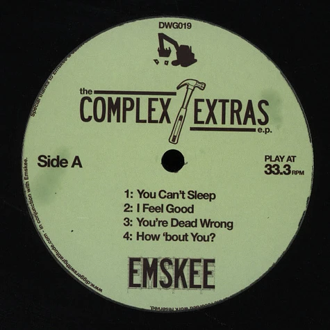 Emskee - Complex Extras EP